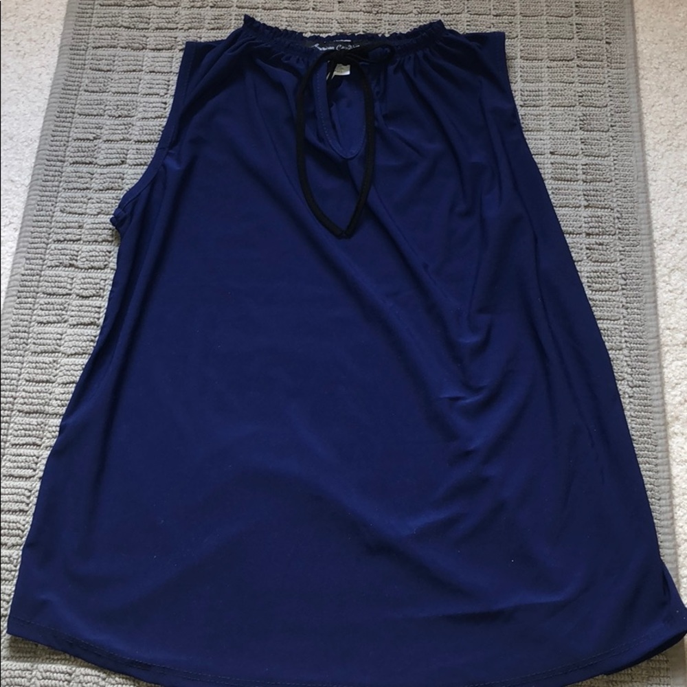 Blue Suit Separate Top